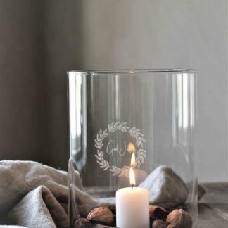 Majas Cottage God Jul klargas lykta/vas -70%