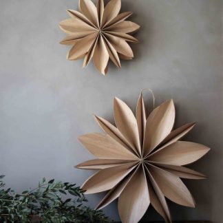 Majas Cottage wood snowflake dia 30cm -60%